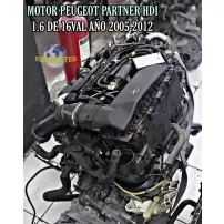 Motor Para Citroen Berlingo 2005 2012 1.6 16v 10jb Diesel
