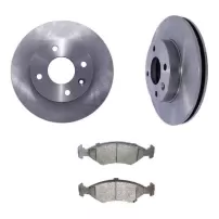 Discos Freno + Pastillas Chevrolet Prisma 2015 2019