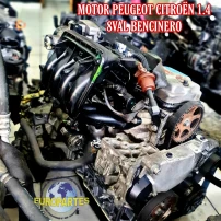 Motor Para Citroen Berlingo 2002 2011 1.4 8v 10fs Bencinero