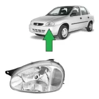 Optico Izquierdo Chevrolet Corsa 2000 2008