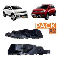 Mensula Guia Parachoque Pack  Delantero (2) Der/izq Para Great Wall M4 2011-2015 1.5 4g15