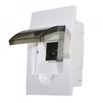 tablero plastico embutido 4 circuitos p/ transparente