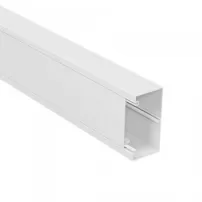 bandeja plastica blanca 100x50mm x2m