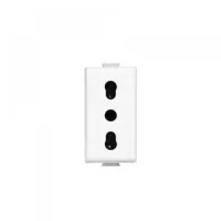 enchufe matix 2p t blanco 10a /16a 250v bticino ref am5180