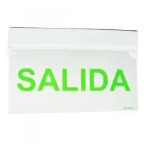 seã aletica salida emergencia de led autonoma