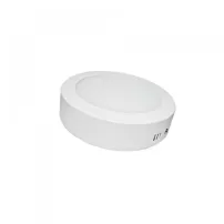 panel sobrepuesto led redondo 18w blanco empavonado luz calida jie