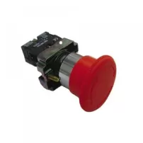 pulsador parada de emergencia c/ret 22 mm hongo de 40mm