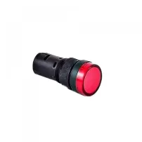 luz piloto led 22mm roja 24 volt