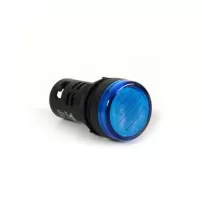 luz piloto led 22mm azul 220volt