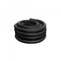 tuberia conduit flexible pvc 1/2 plg negro
