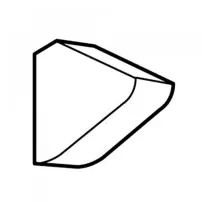 tapa final bandeja 80x80 dlp-3-d blanco legrand ref 32316