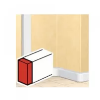 tapa final bandeja 195x65mm blanco legrand ref 10707