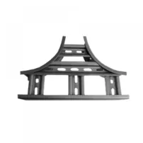 curva escalerilla tee galvanizada 100x50mm