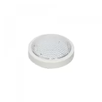 panel sobrepuesto redondo led 13w luz calida jie acrilico