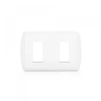 placa 2 momodus blanca 2 puestos bticino ref e5p2bn