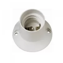 base recta plastica e27