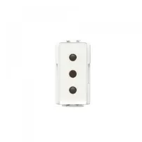 modulo enchufe modus blanco 10amp bticino ref e2113bn