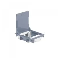 caja suelo gris 10mm tapa alfombra. legrand ref 089621