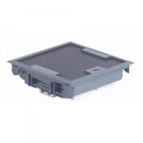 caja suelo gris 10mmtapa inox. legrand ref 089620
