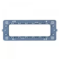 soporte plastico matix 6 modulos 506lsa bticino