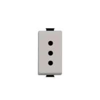enchufe matix 2p + t beige 10a 250v bticino ref am5113cbe