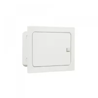 tablero metalico s/puesto 18 circuito con puerta saime ref.6881-d