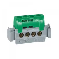 barra conexion verde riel din 4 entradas - legrand ref 4830