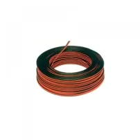 cable paralelo parlante rojo/negro 2x24 awg