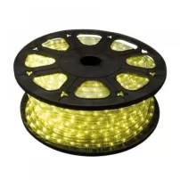 cinta led exterior 14,4w ip65 72 led x metro rollo 100 mts luz amarilla