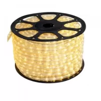 cinta led exterior 14,4w ip65 72 led x metro rollo 100 mts luz calida