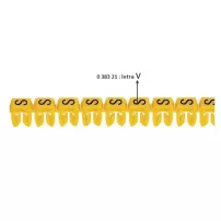 cab3 letra v 0,5-1,5 mm2 - legrand ref 038321