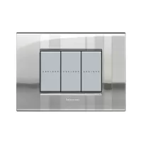 placa air 3 modulos. color stripes modelo living lightbticino cod ref lnc4803sp