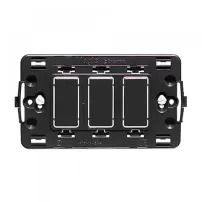 soporte plastico 3 modulos modelo magic bticino ref 503r