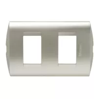 placa 2 modulos modus style perla bticino ref ae5s2ena