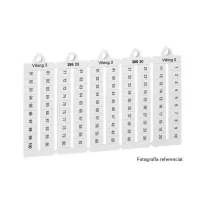 placas marca horiz. 31-40 p6 legrand ref 039518