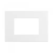 placa 3 mod air blanco opaco bticino ref hw4803aw