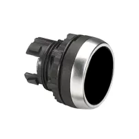 cabeza pulsad plana negra legrand ref 023806