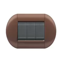 placa eliptica 3 mod. terminacion marrakech bticino cod ref lnb4803ma