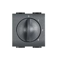 conmutador p/ aire acond. vent. 250v - marfil bticino ref l4016