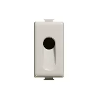 falso polo c/ salida de cable - marfil bticino cod ref a5009