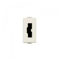 toma seguridad 2p+t 10a 250v irreversible - marfil bticino ref a5100