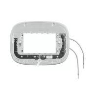 soporte luminoso 3 mod. p/placas elipticas bticino ref hb4703x