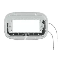 soporte luminoso 4 mod. p/placas elipticas bticino ref hb4704x