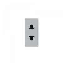 toma de corriente std.euroamericano 1 mod - claro bticino ref hc4125s