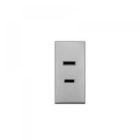 toma de corriente std.americano 1 mod - clara bticino ref hc4127s