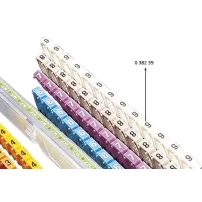 cab3 4-6 mm2 numero 9 blanco - legrand ref 038239