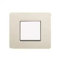 matix-placa 2 modulos blanca bticino ref am4802bn