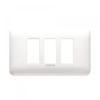 placa 3 modulo nea abs blanca bticino ref m903m3bn