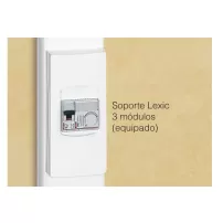 sop lex 3mod tpa 85mm bl legrand ref 010935