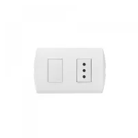 interruptor enchufe modus style blanco 9/12 bticino ref ae2203eb